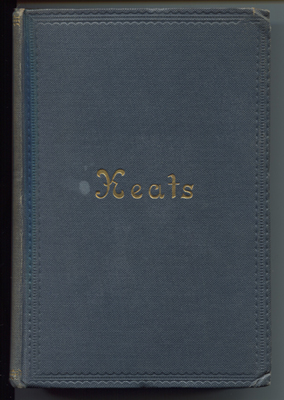 Keats book cover